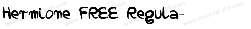 Hermione FREE Regula字体转换